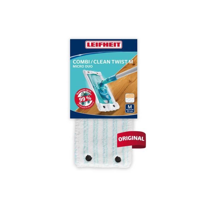 Recharge pour balai Leifheit Clean Twist & Combi Micro Duo 55320