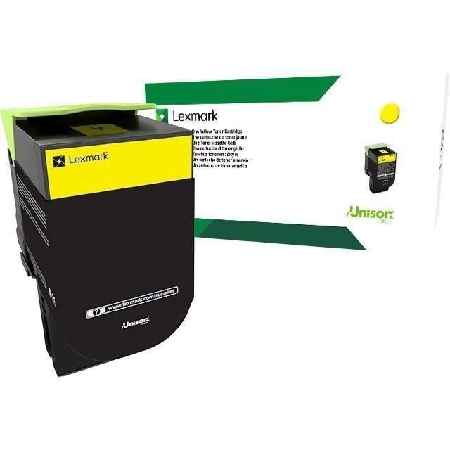Lexmark X317 - Jaune - original - cartouche de toner LCCP, LRP - pour Lexmark CS317dn, CS417dn, CS517de, CX317dn, CX417de