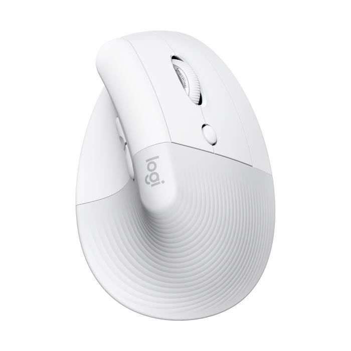 Lift Ergonomique Silencieuse - Blanc/Sans Fil