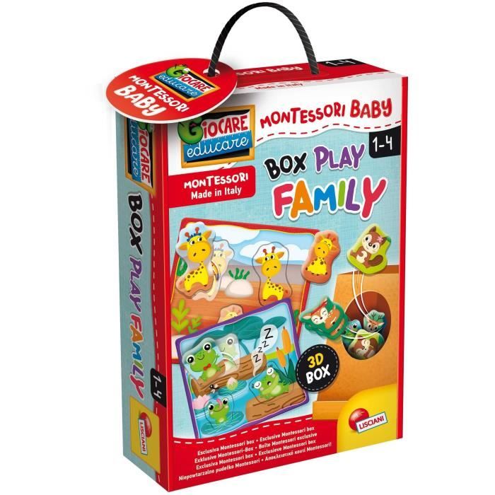 Jeu Tactile - CAROTINA BABY - Exploration des familles d'animaux, Motricité fine
