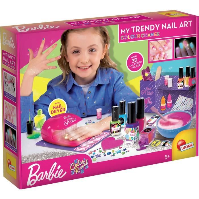 Vernis a Ongles Color Change - Kit Créatif - LISCIANIGIOCHI - Seche ongles, Vernis changeants