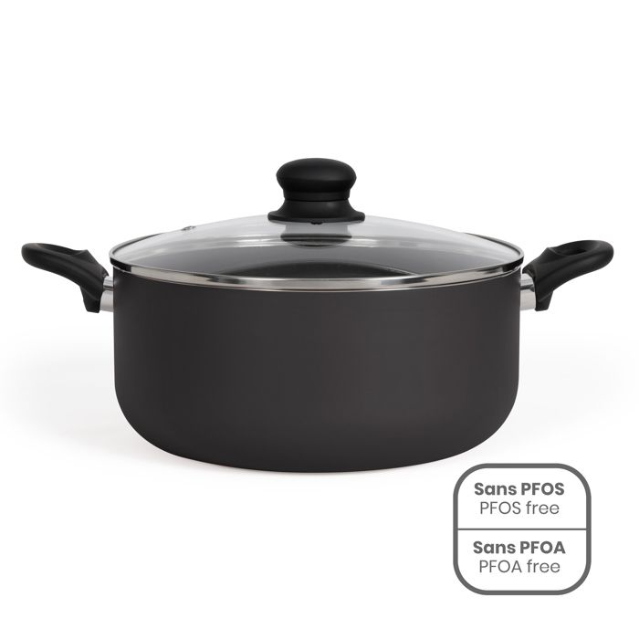 Casserole Livoo 37 x 15 x 30 cm Noir Ø 28 cm 6,5 L