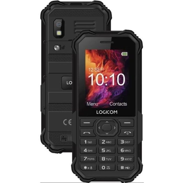 Téléphone Portable Logicom XTREM_40_BK 2,4" Noir