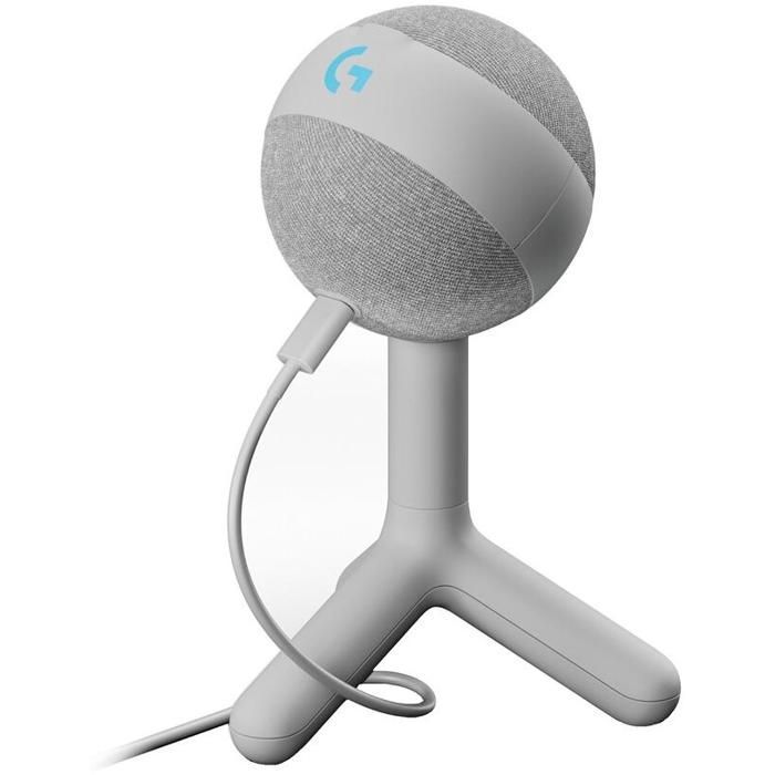 Microphone Logitech 988-000558 Blanc