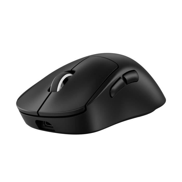 Logitech G PRO X SUPERLIGHT 2 DEX - Souris - ergonomique - jeux - pour droitiers - optique - 5 boutons - sans fil, filaire - 2.4 GHz, USB - noir