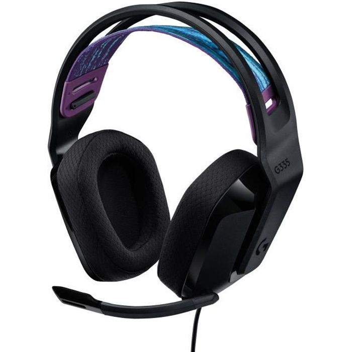 Casque Gamer filaire Logitech G335 (Noir)