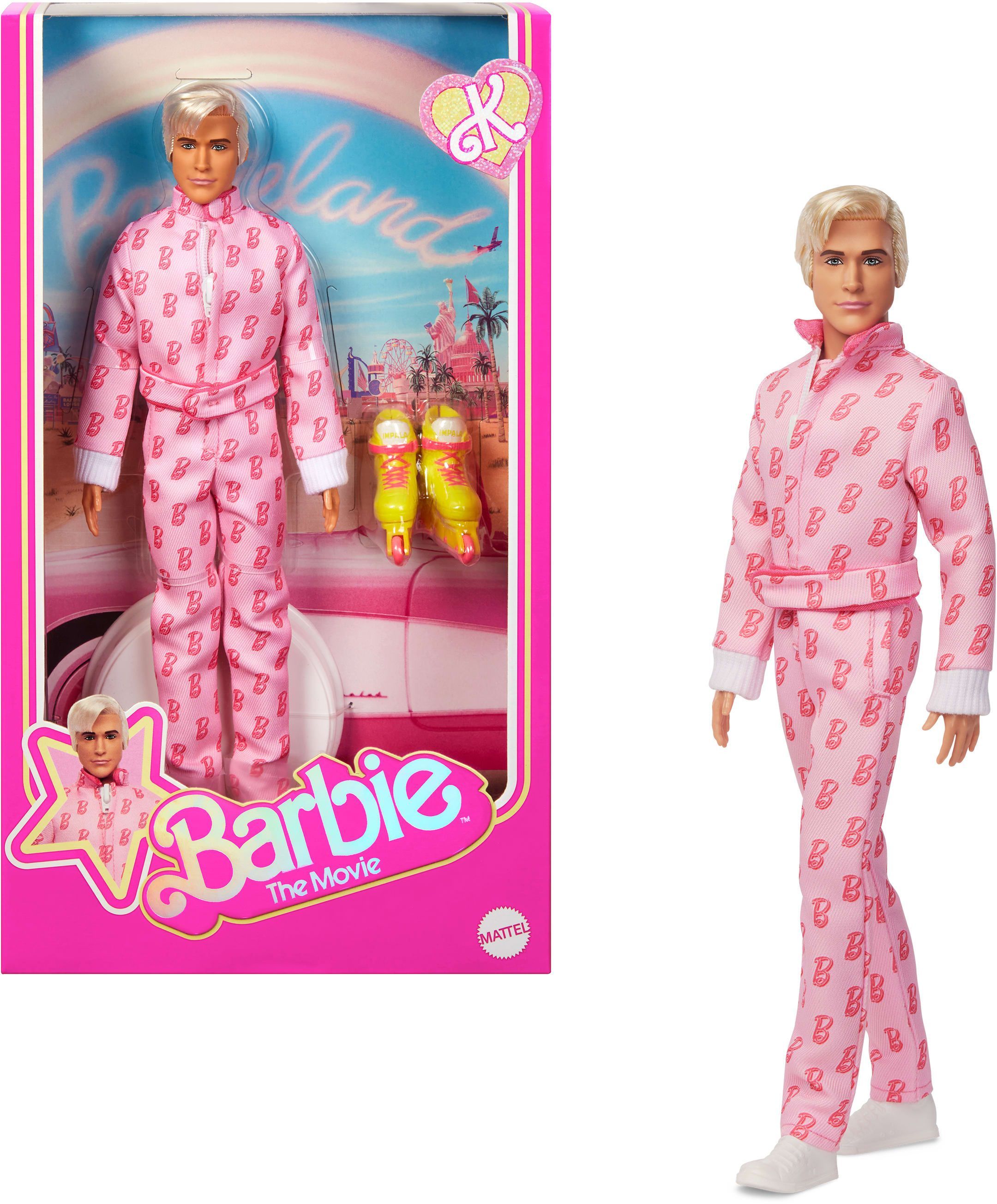 Barbie - Poupée film - Ken combinaison Rose - JCP80