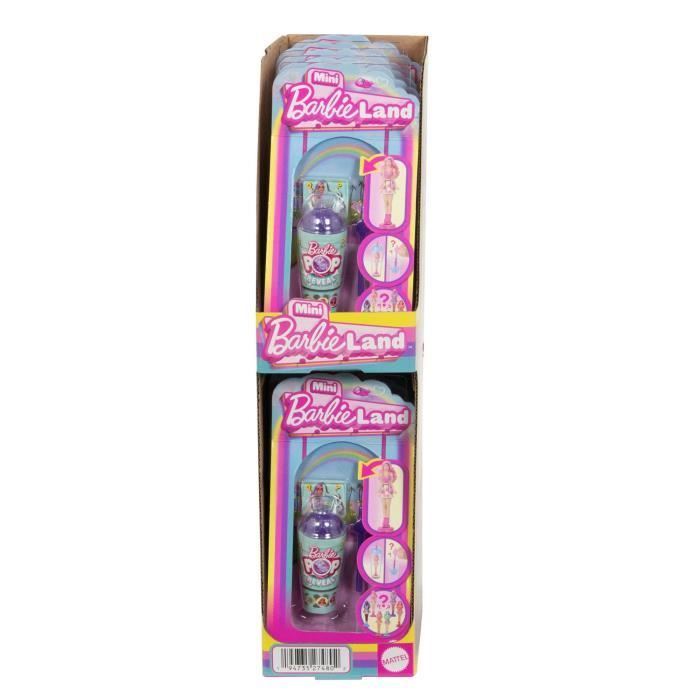 BARBIE Poupée Mini-BarbieLand Pop Reveal-Poupée de 3,8 cm - Barbie - JCR22