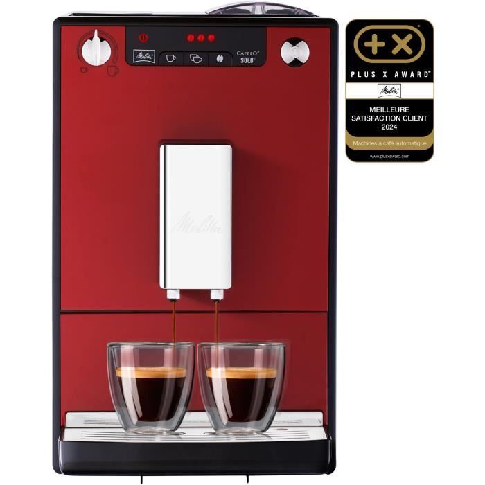 Cafetière superautomatique Melitta CAFFEO SOLO 1400 W Rouge 1400 W 15 bar