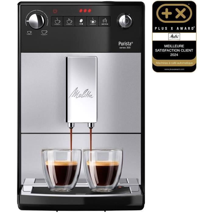 Cafetière superautomatique Melitta F230-101 Argenté 1450 W 15 bar 1 L