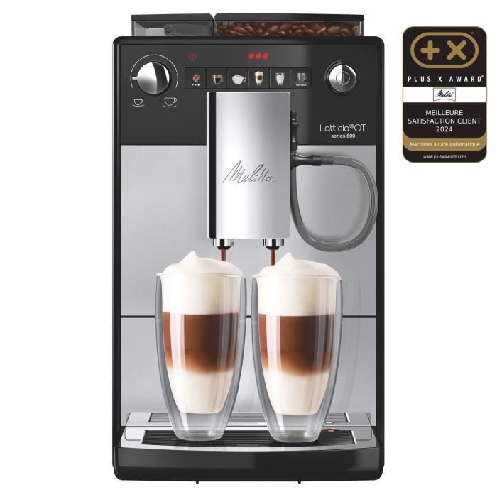 Cafetière superautomatique Melitta Latticia F300-101 Noir Argenté 1450 W 1,5 L