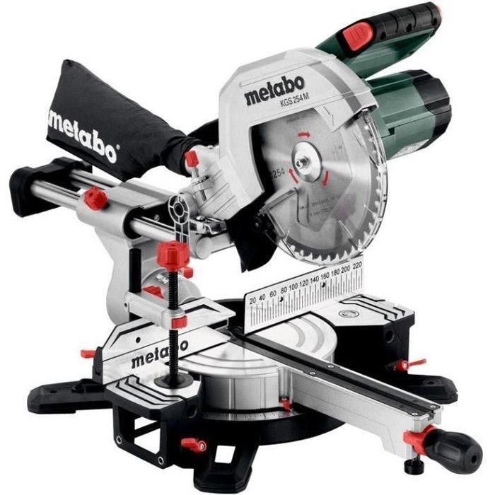 Scie de table Metabo KGS 254 M 220-240 V 254 mm