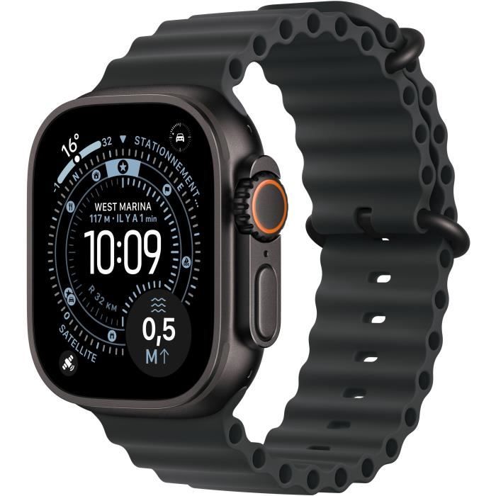 Montre intelligente Apple Noir 49 mm