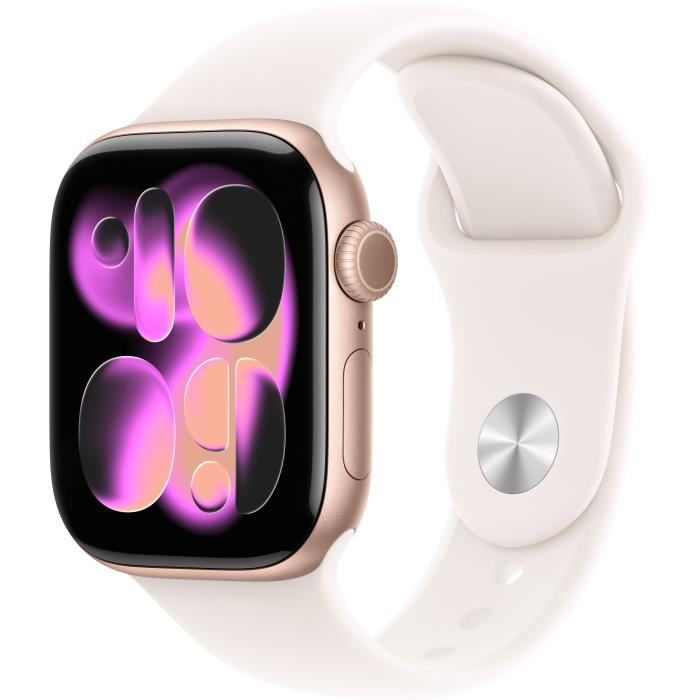 Montre intelligente Apple MF8E4ZR/A Rose