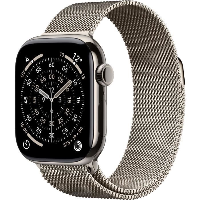 Montre intelligente Apple Titane