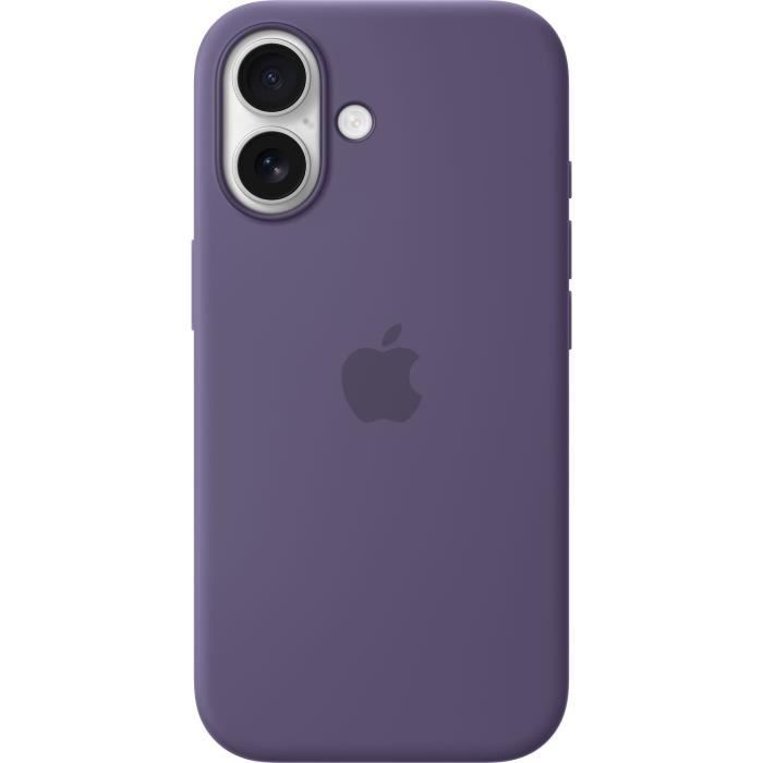 Apple - Coque de protection pour téléphone portable - compatibilité avec MagSafe - silicone - brume violet - pour iPhone 17