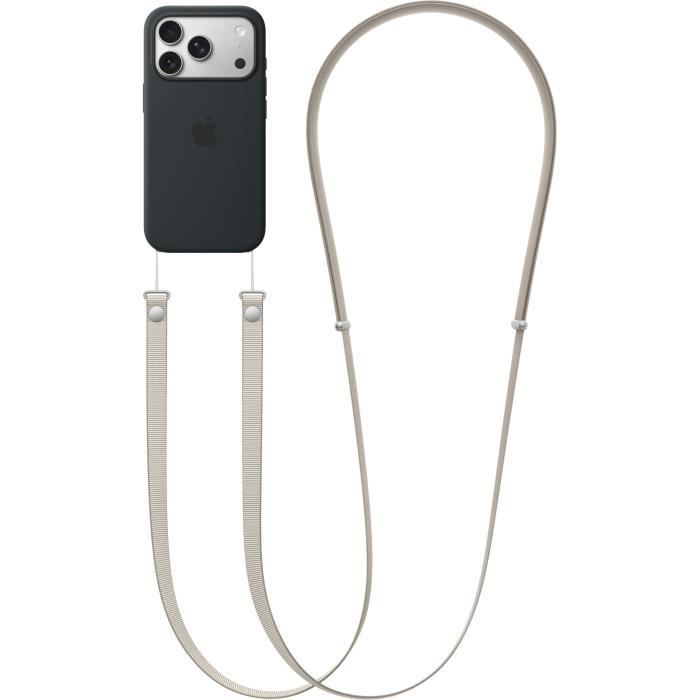 Apple - Bandoulière pour téléphone portable - brun clair