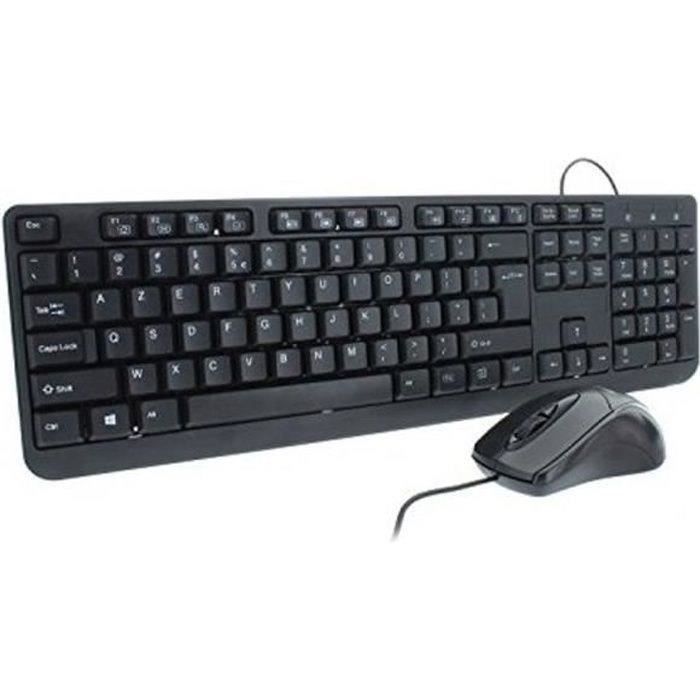 clavier et souris Mobility Lab ML309415 AZERTY Noir