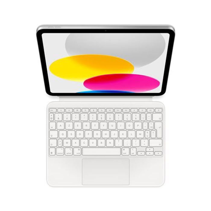Apple Magic Keyboard Folio - Clavier et étui - avec trackpad - Apple Smart connector - AZERTY - Français - pour iPad Wi-Fi (10ème génération)
