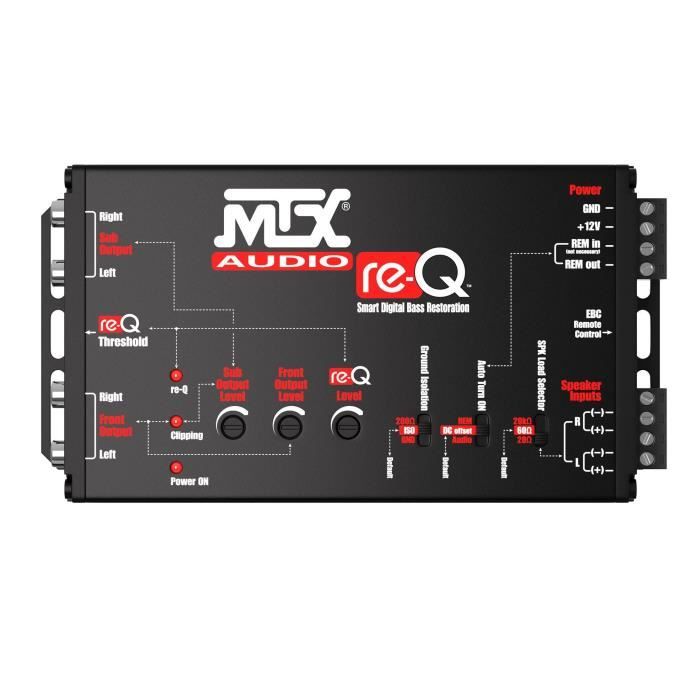 Adaptateur RCA Mtx Audio re-Q