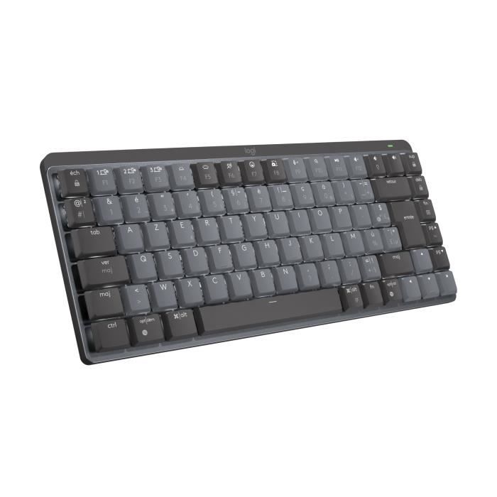 Clavier Logitech MX Mechanical USB Graphite Rétro-éclairé Sans fil AZERTY