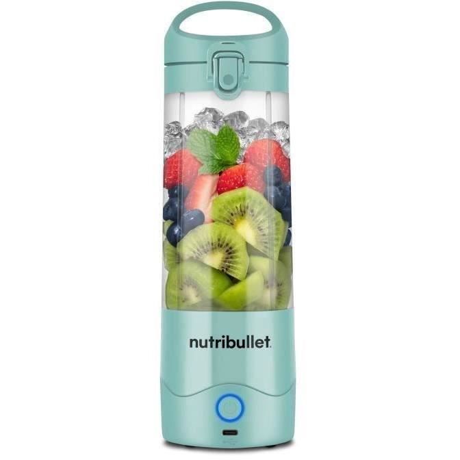 Blender portable - NUTRIBULLET - NBP003LBL - 70W -  0.475L - Light Blue - 1 gourde incluse