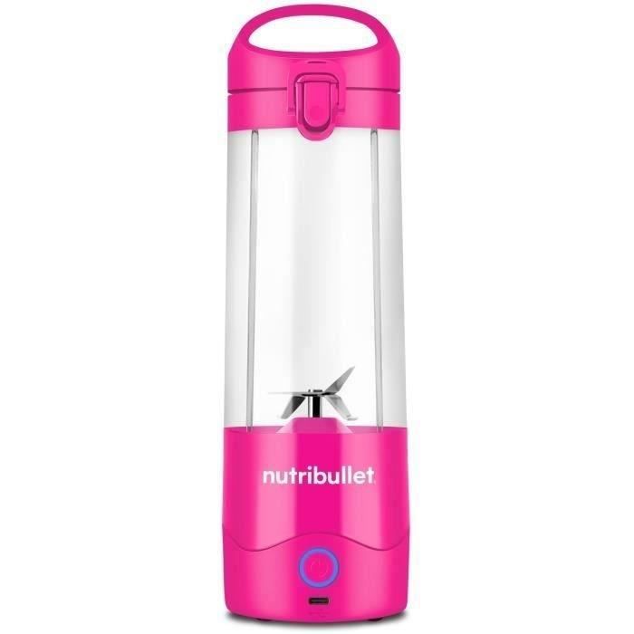 Blender portable - NutriBullet - NBP003BP - 70W -  0.475L - Rose - 1 gourde incluse