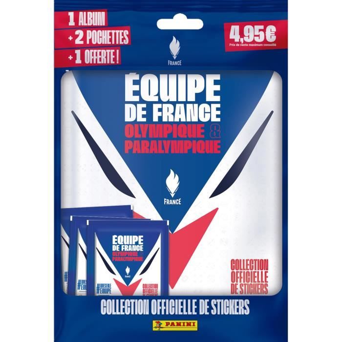 Autocollants Panini Olympique France