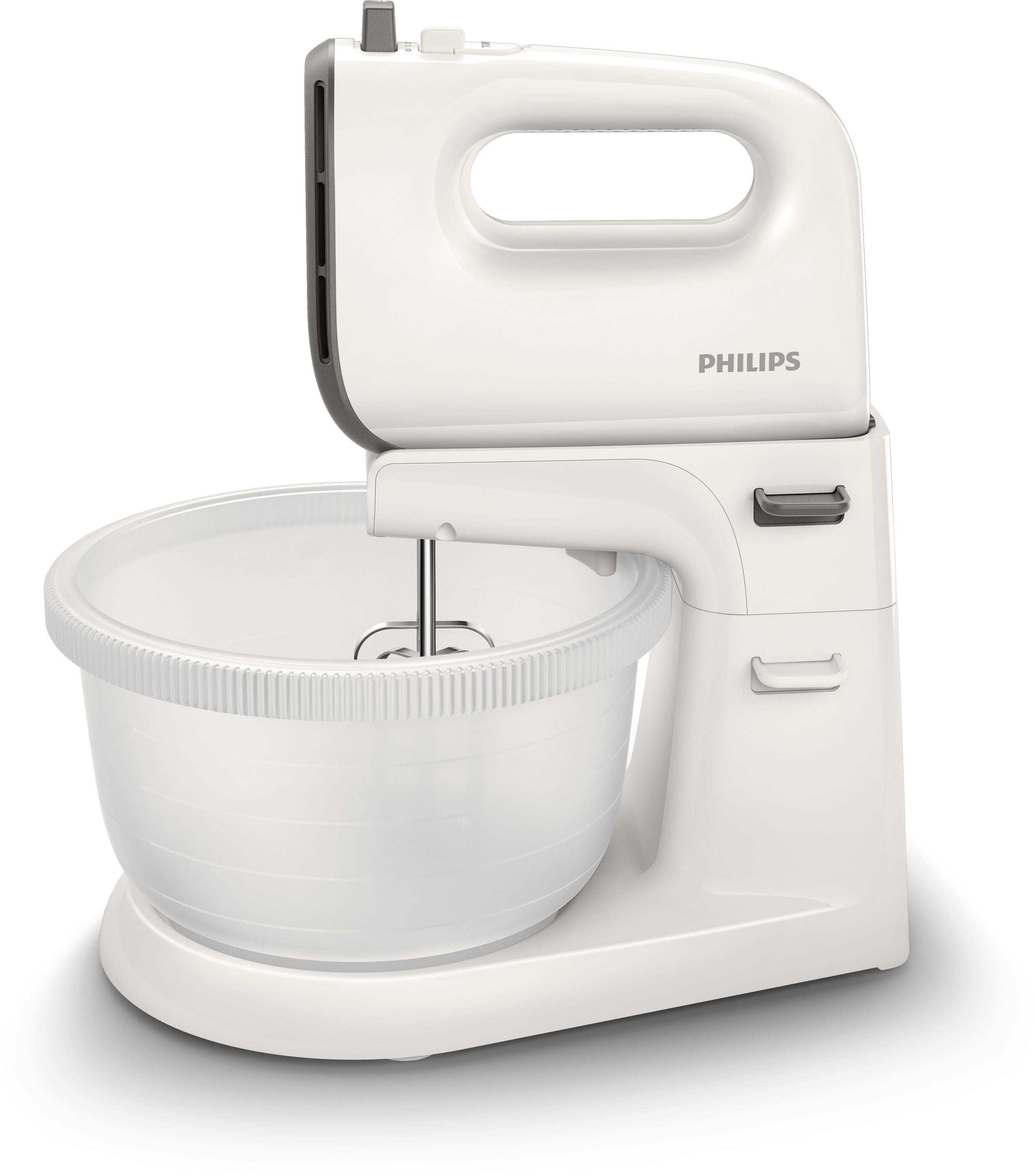 Batteur électrique - PHILIPS - HR3745/00 - Robot batteur mixeur Série 5000 - 500W - 5 vitesses - bol 3L - Blanc