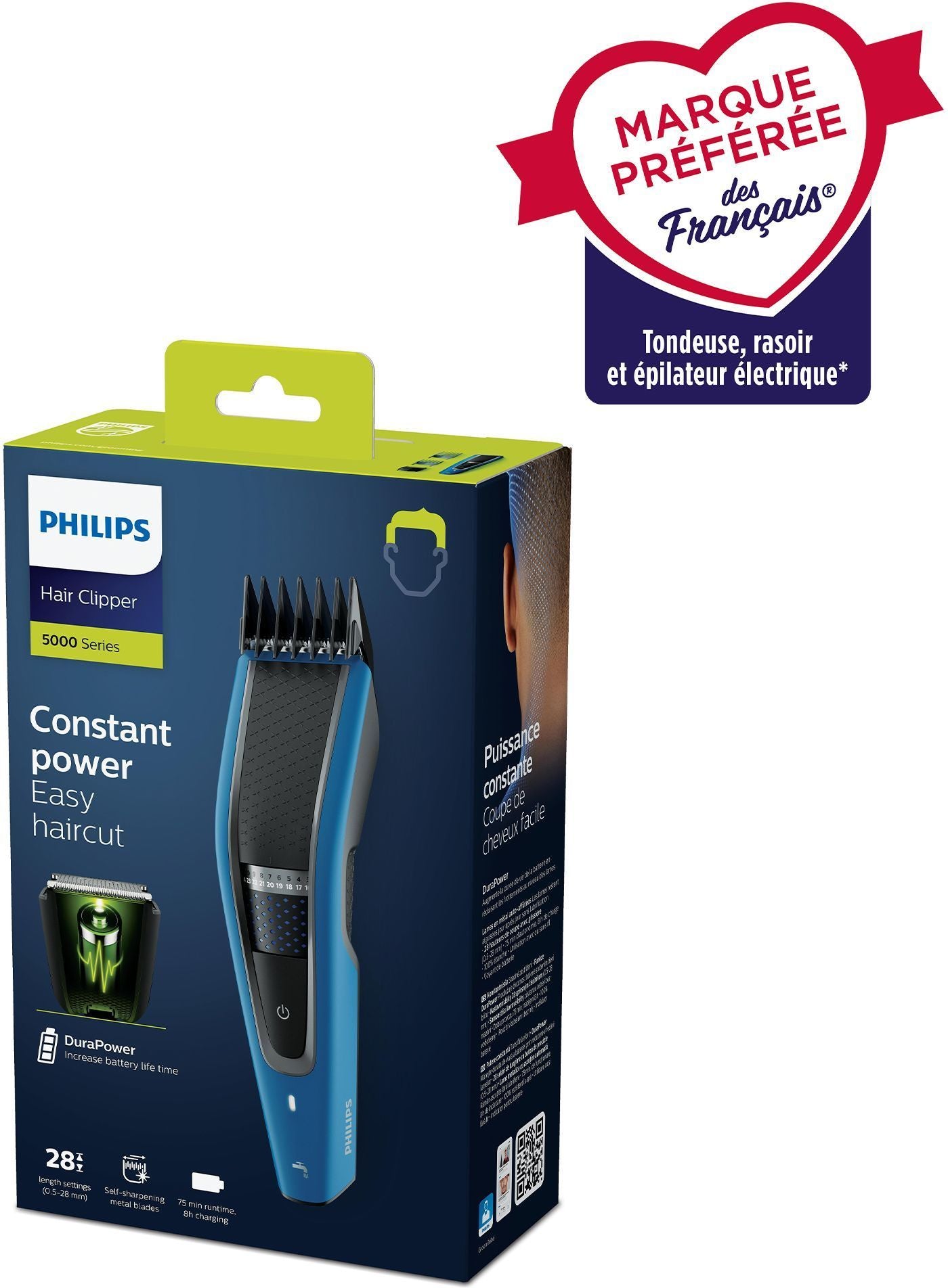 Tondeuse cheveux - PHILIPS - HC5612/15 - Series 5000