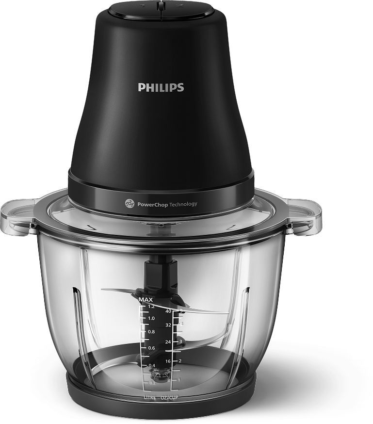 Hachoir électrique - PHILIPS - HR1502/00 - Série 3000 - Noir - 2L - 500W
