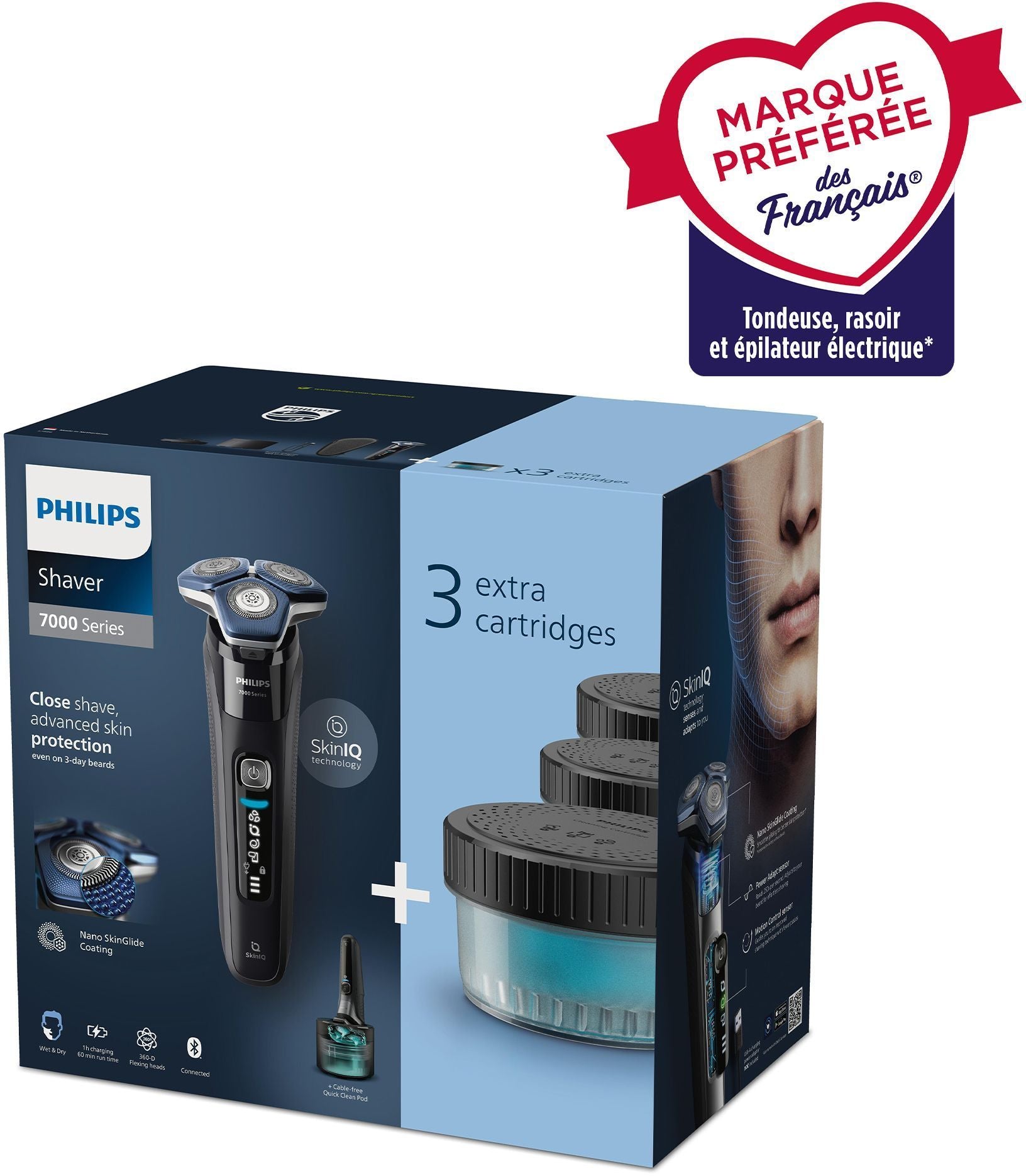 Rasoir électrique Philips S7886/63 - Serie 7000