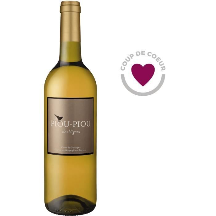 Piou Piou des Vignes Doux Côtes de Gascogne - Vin blanc 2023