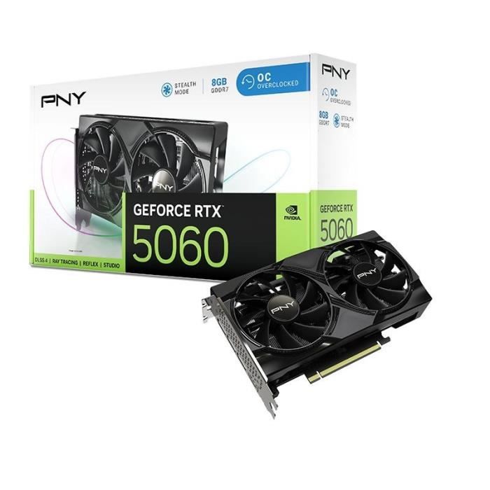 RTX 5060 8GB Overclocked Dual Fan#