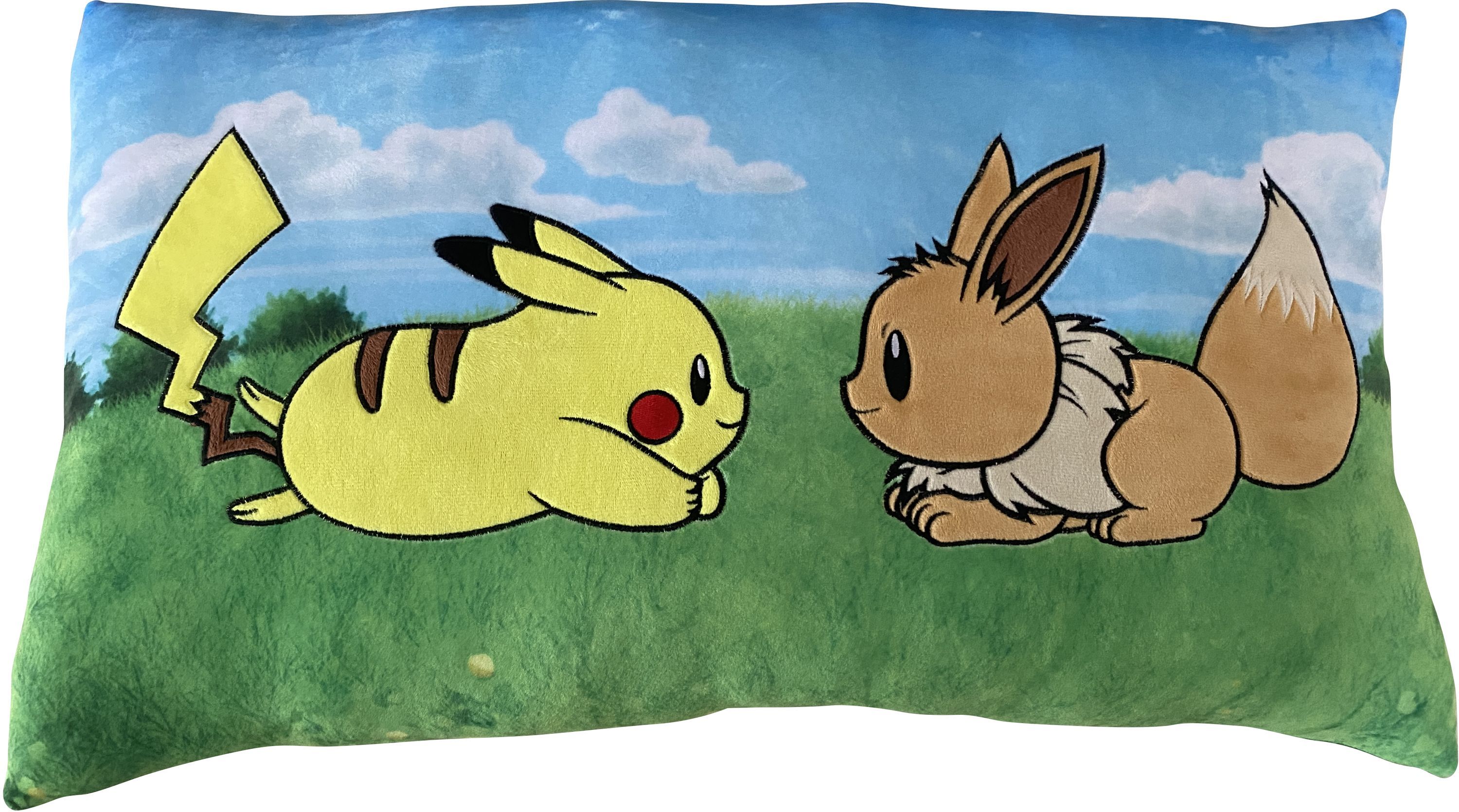 Coussin Pokémon Jaune Marron Polyester Enfant