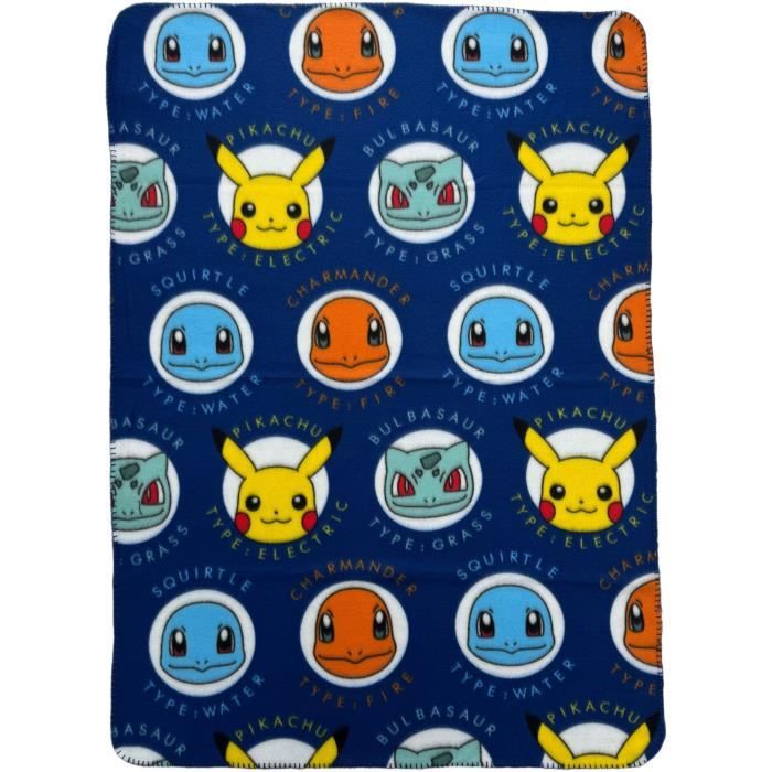 Couverture Pokémon 25 x 7 x 13 cm Multicouleur animaux