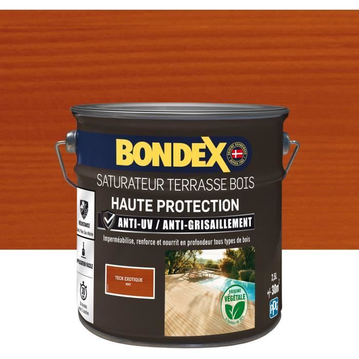 Vernis Bondex Teck Mat 2,5 L