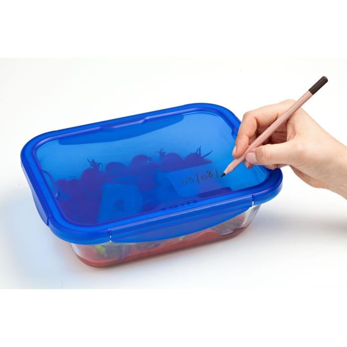 Ensemble de contenants de cuisine hermétiques empilables Pyrex Cook & Go Rectangulaire 0,8 L 5 Pièces