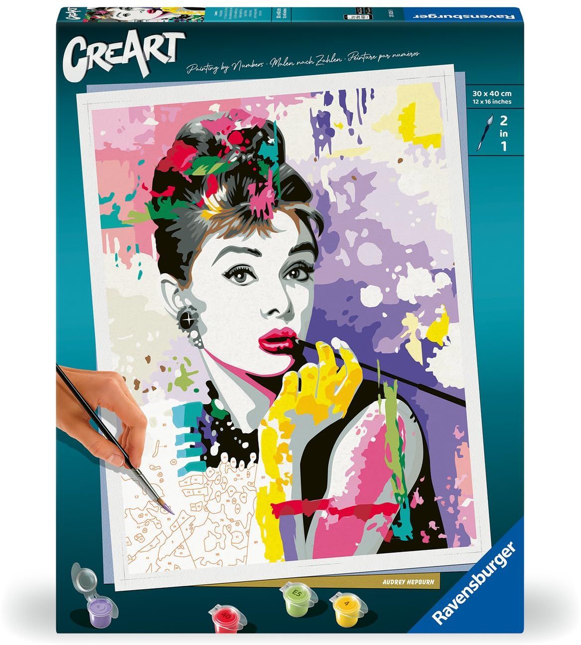 CreArt  30x40cm  Audrey Hepburn