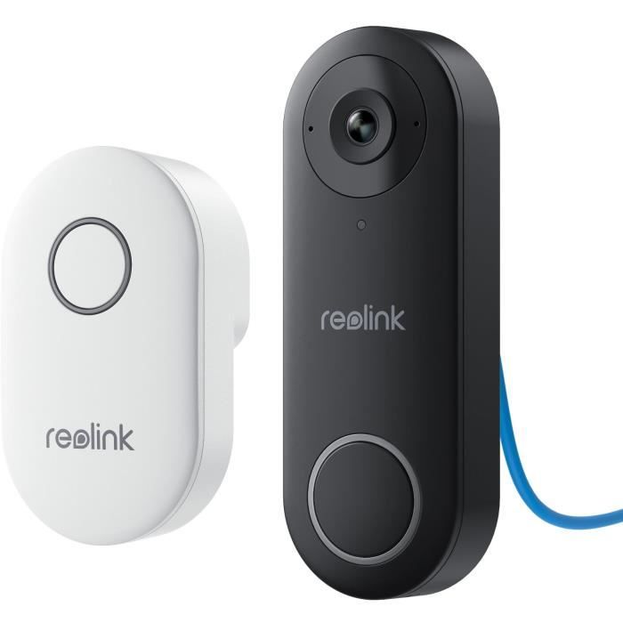 Interphone Vidéo Intelligent Reolink Noir