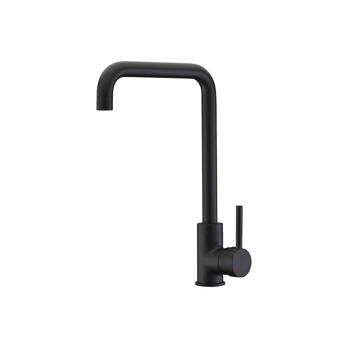 Mitigeur Rousseau 4060480 Noir Acier inoxydable Laiton Rectangulaire