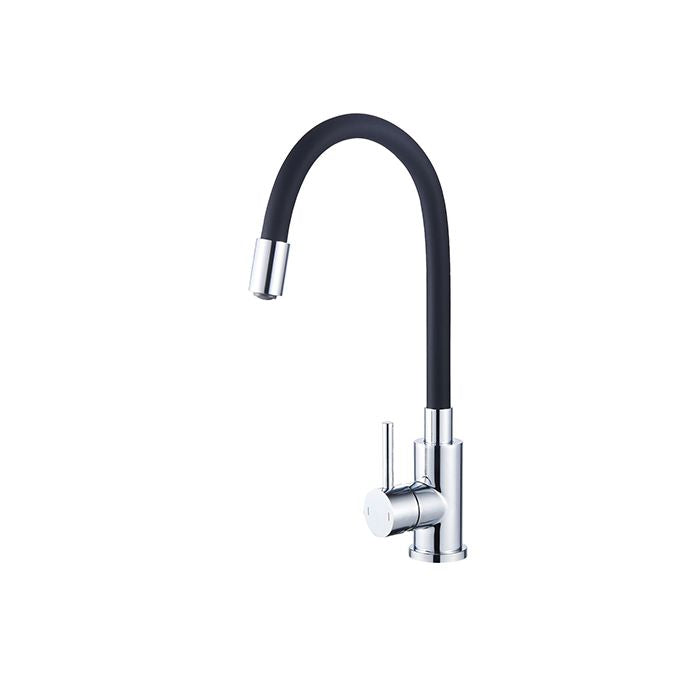 Mitigeur Rousseau 4060589 Gris Noir/Gris Acier inoxydable Laiton