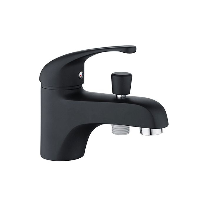Mitigeur de douche Rousseau Fira Noir noir 12 x 14 x 21 cm