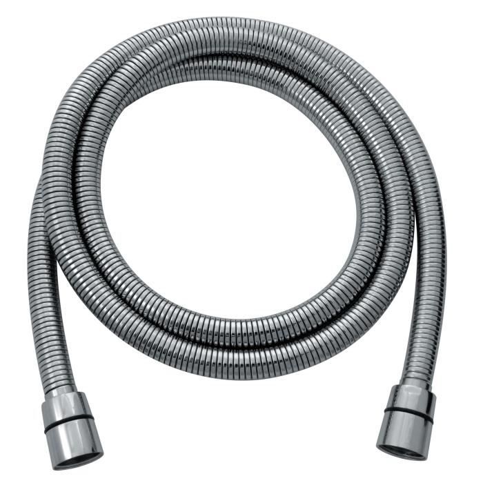 Tuyau de douche Rousseau Gris Acier inoxydable 185 cm
