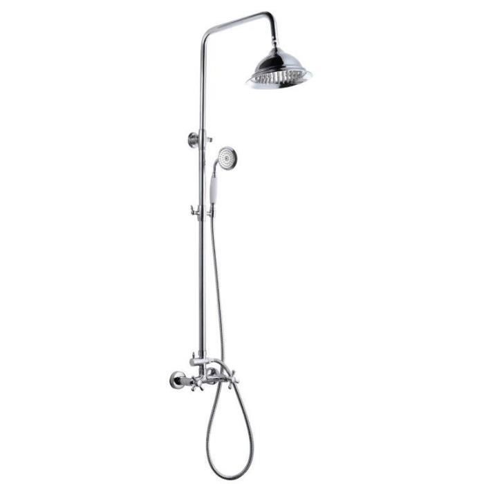 Colonne de douche Rousseau Gris Polycarbonate