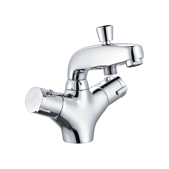Robinet double poignée Rousseau Volga 2 Douche Baignoire