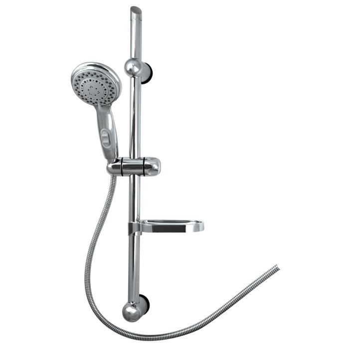 Colonne de douche Rousseau Gris Chrome Métal