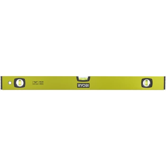 Niveau bulle - RYOBI - 60 cm, précision 0,5 mm/m
