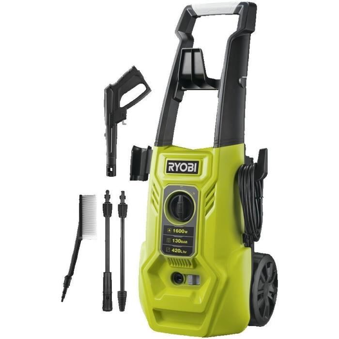 Nettoyeur haute pression Ryobi Lance Vario 1800 W 130 bar 420 l/h