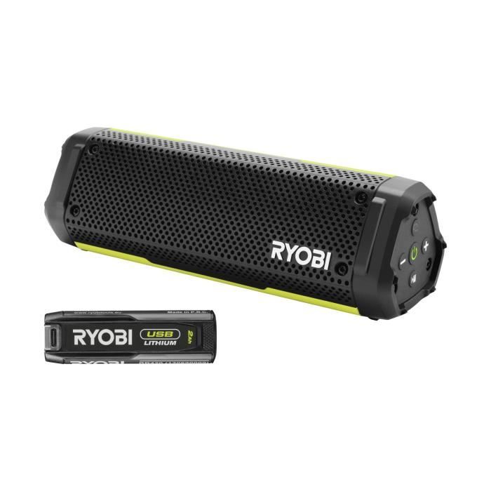 Haut-parleurs bluetooth portables Ryobi